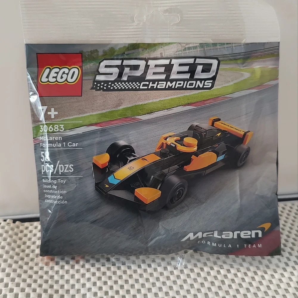LEGO Speed Champions 30683 McLaren Formula 1 Car Building Toy